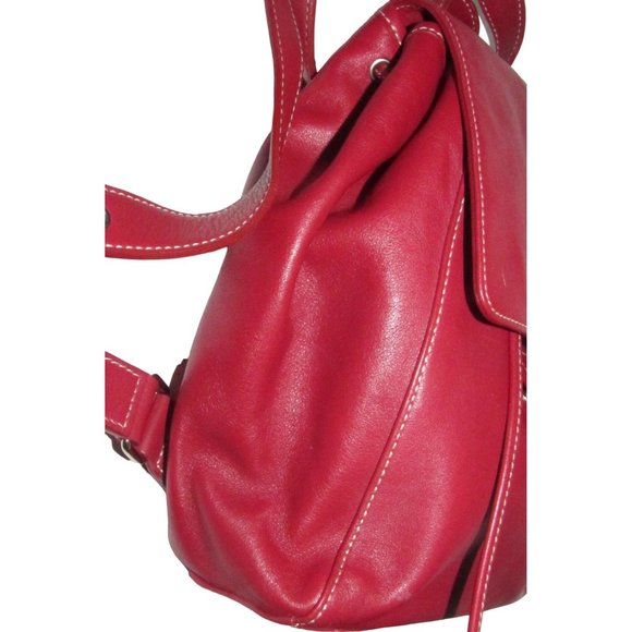 Coach, \'Legacy\' Red Sling Style Shoulder Bag or Backpack Buttery Soft Leather